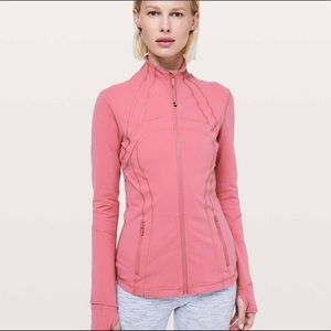 NWT Lululemon Define Jacket in Cherry Tint (sz 8)